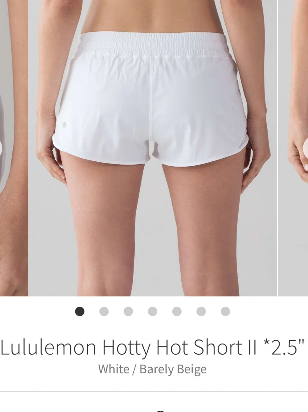 Lululemon Size 8 Hotty Hot Short II *2.5